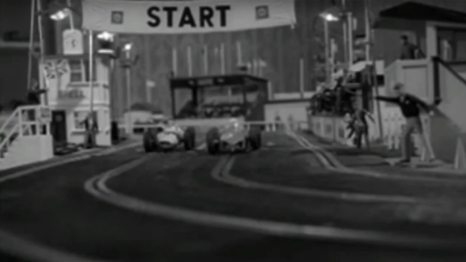 batman race car track