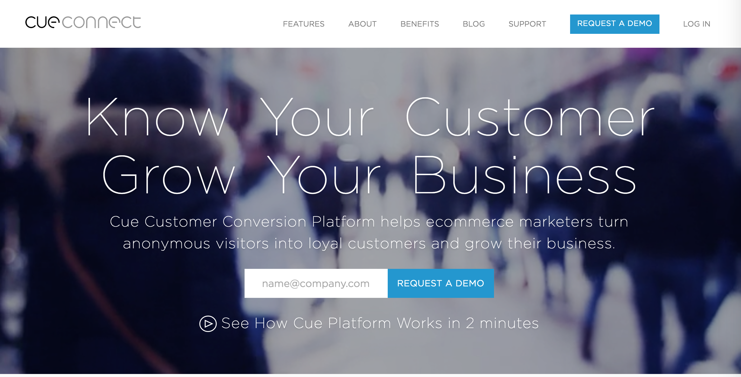 Cue Connect Site Redesign