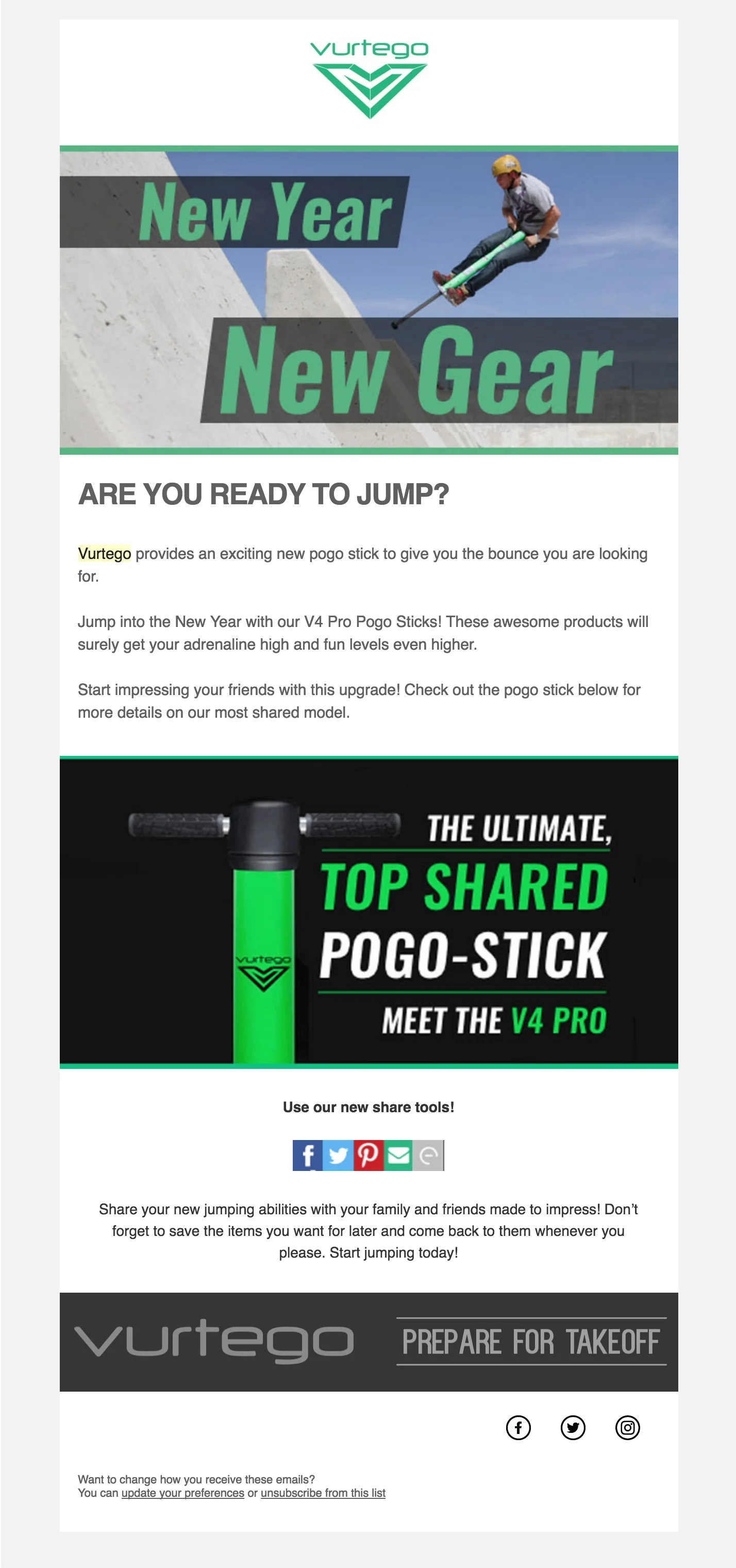 Vurtego Email Campaign