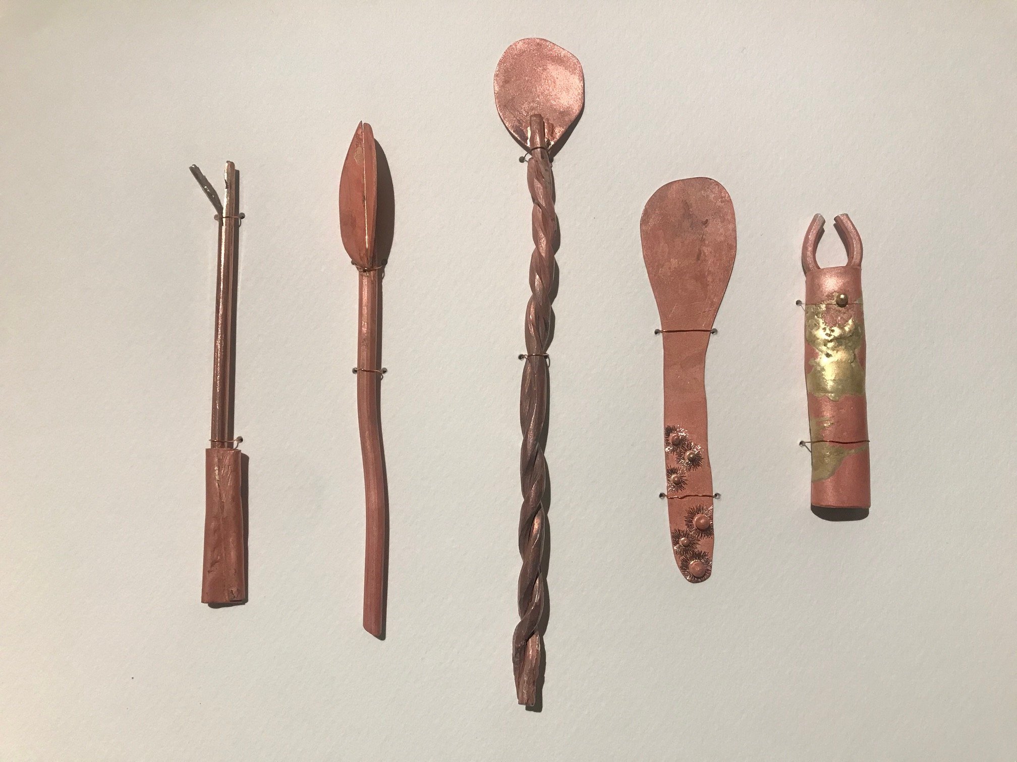  copper utensils for a copper mine trader, 2019 