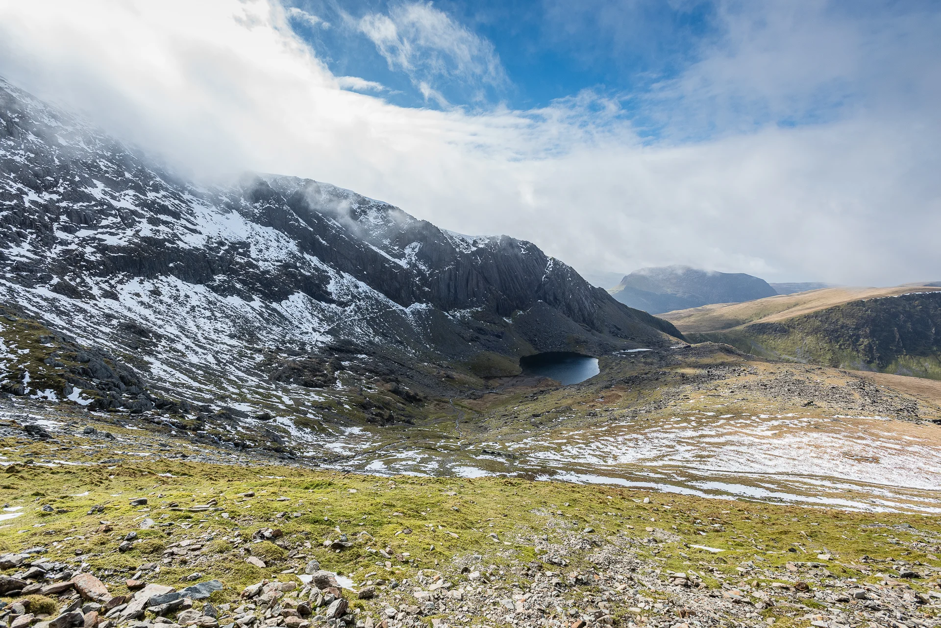 Hiking Snowdon, Wales