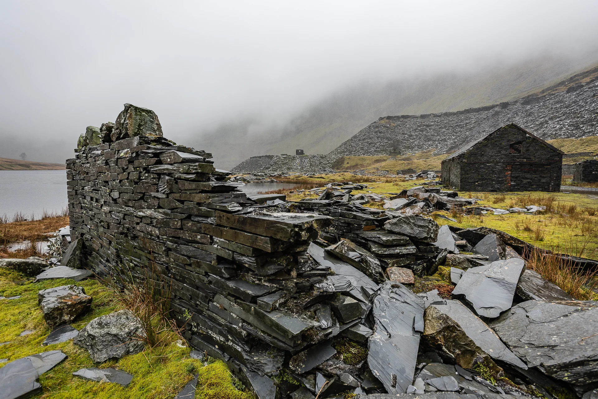 Snowdonia, Slate Mine, Wales