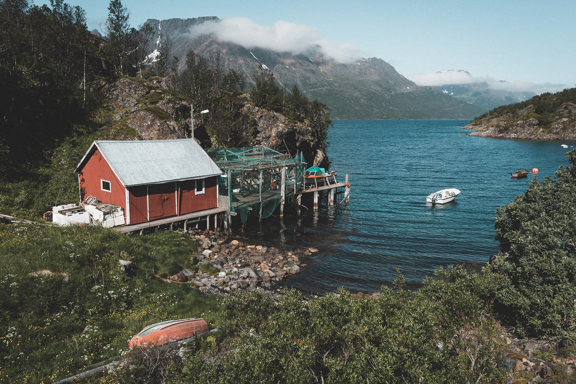 Oksfjordjokelen Fjord, Norway