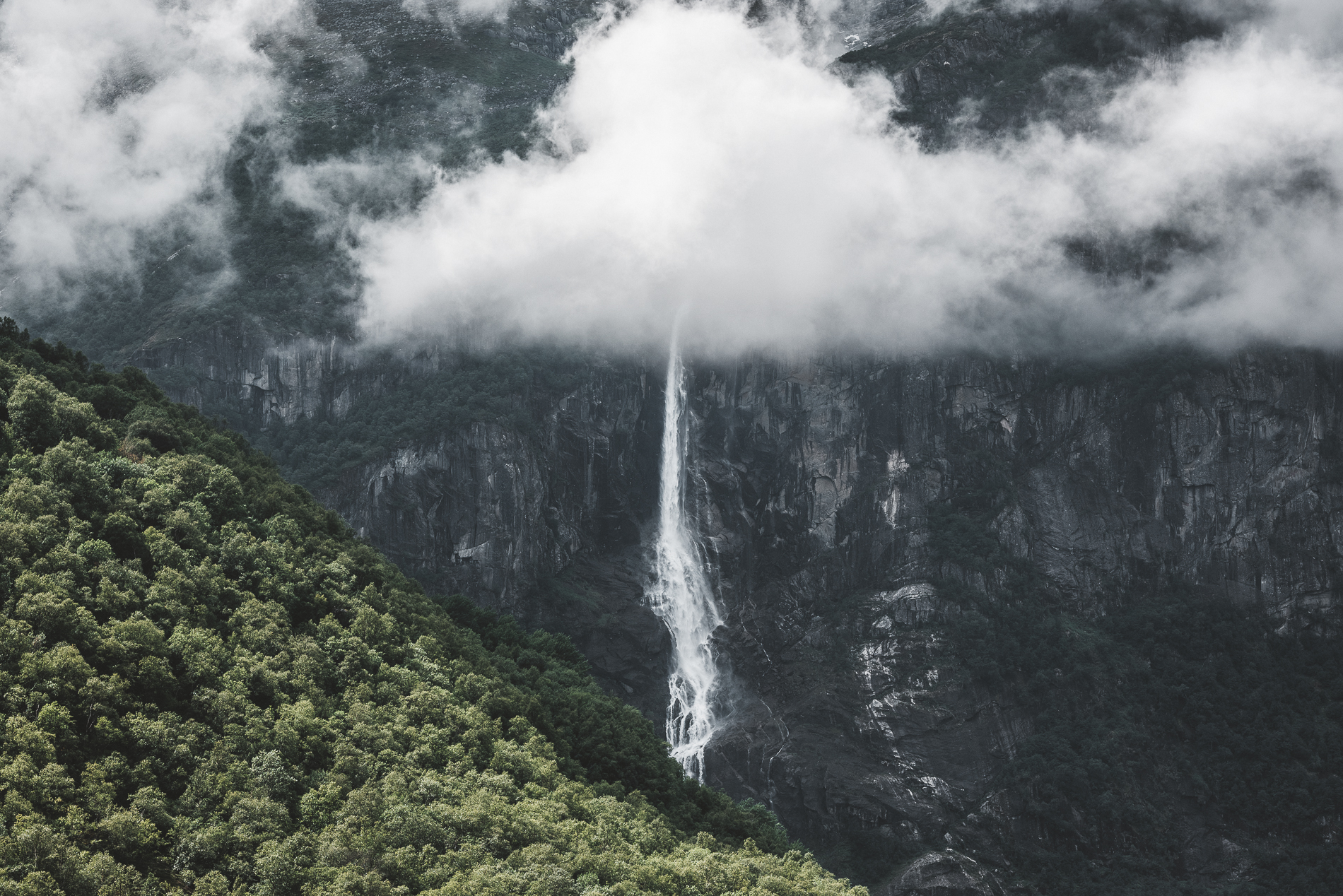 Waterfall, Norway