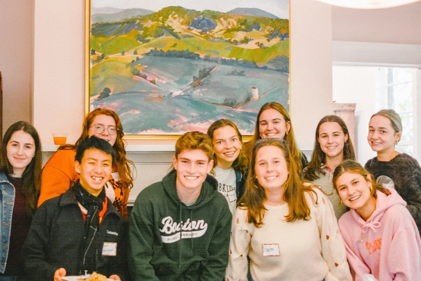 It&rsquo;s almost Family Weekend! Bring your family by for a taste of Vintage Lunch, and join us for Stay-and-Play after lunch with spikeball, cornhole, and a cozy bonfire. All are welcome, always!