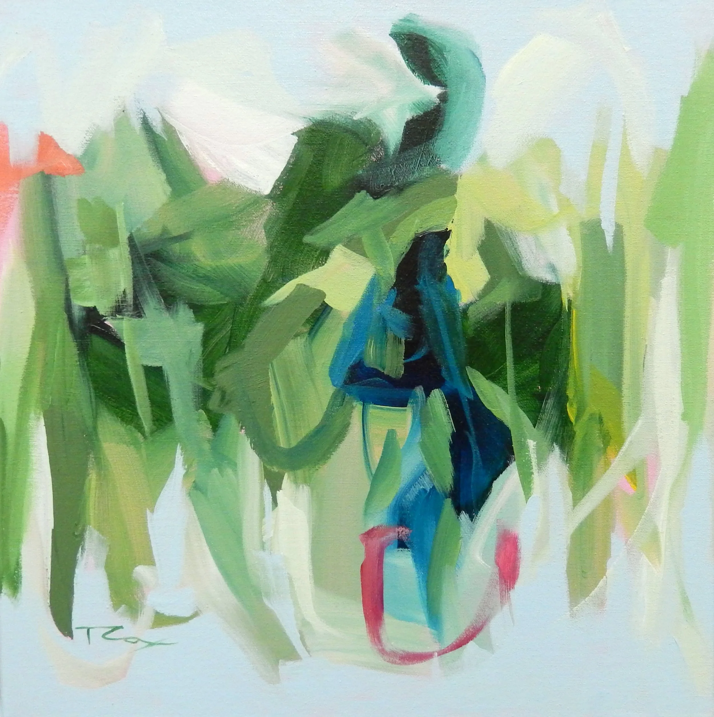 16 x 16 acrylic on canvas 