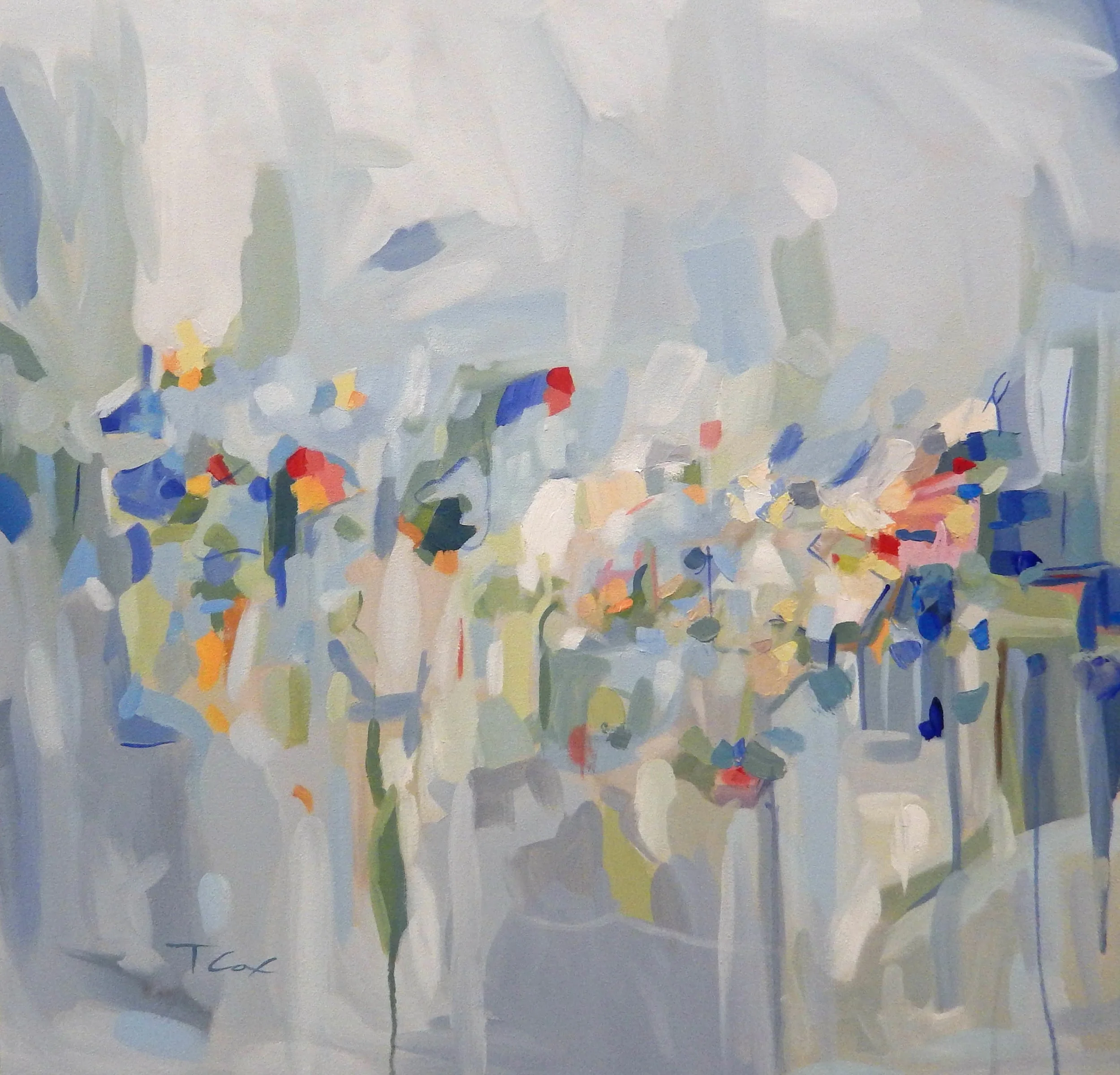 the same sun, 30 x 30 acrylic on canvas