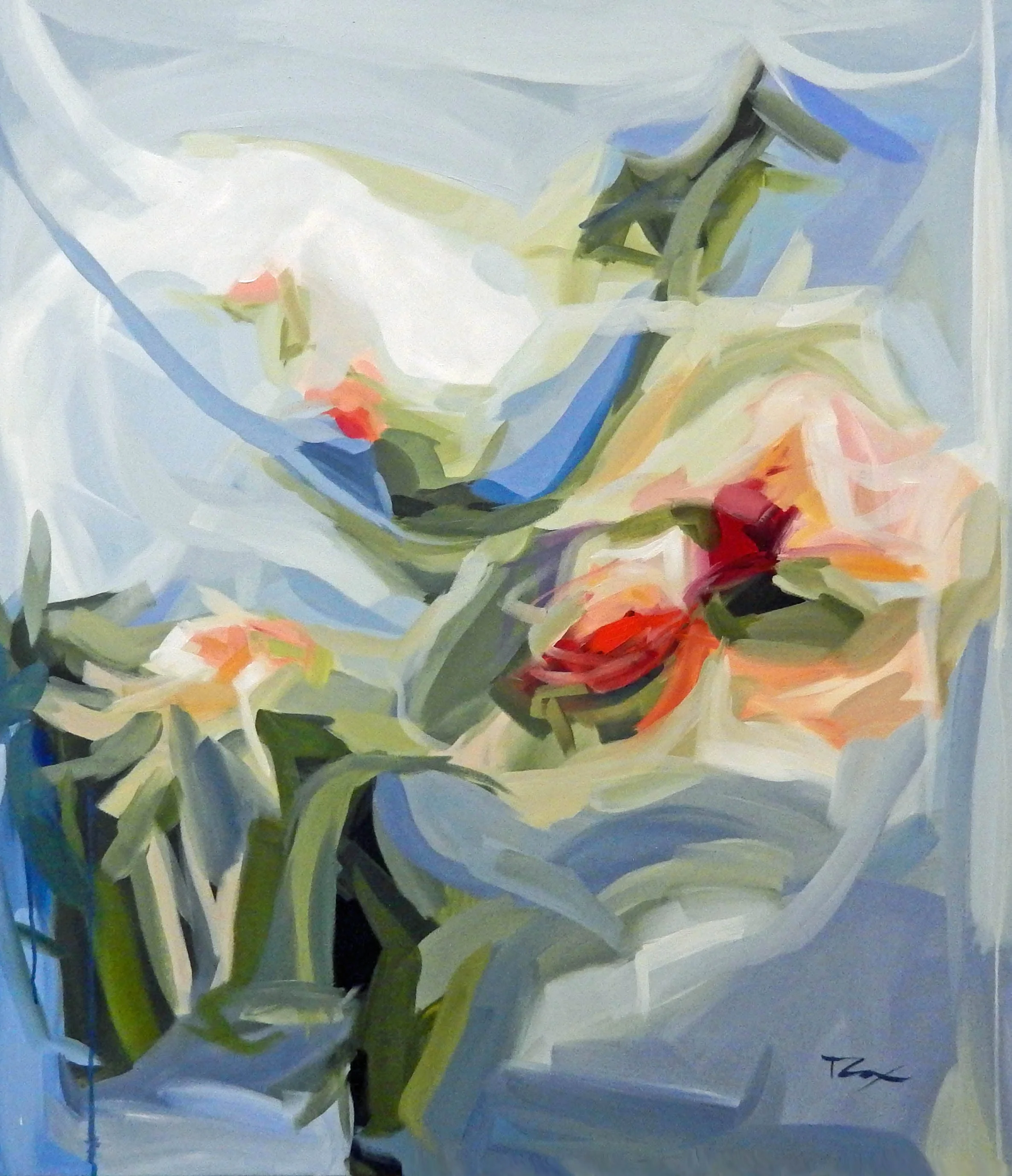 as you are, 35 x 40 acrylic on canvas