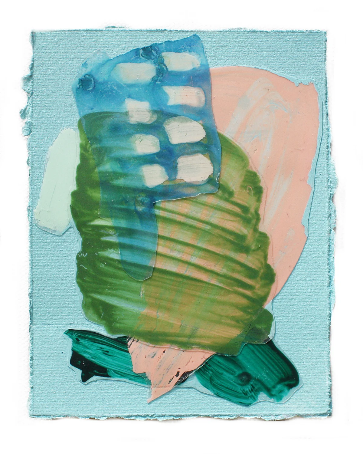 Pale Aqua, 4x5
