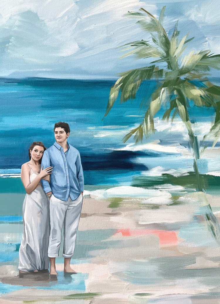 Paint Gem Beach II — Taylor Cox Art