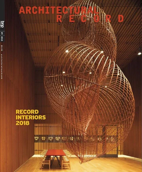 Rustic Townhouse by 4|MATIV. ARCHITECTURAL RECORD. September 2018 Issue. Diana Mosher.