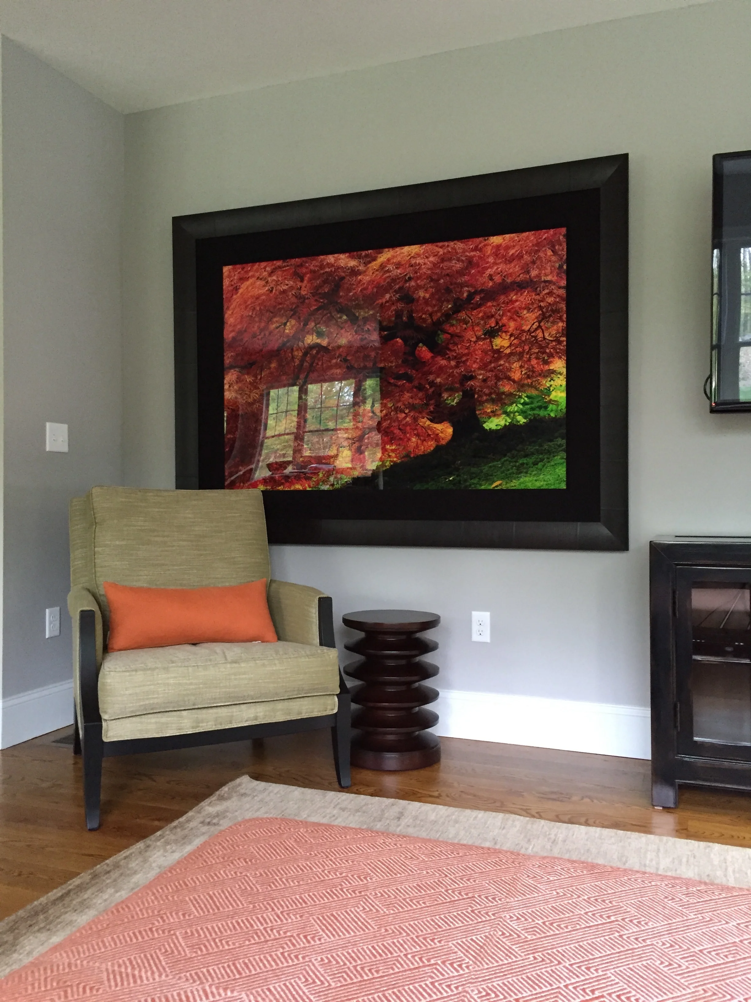 Family Room Interior Design - Hollis, NH