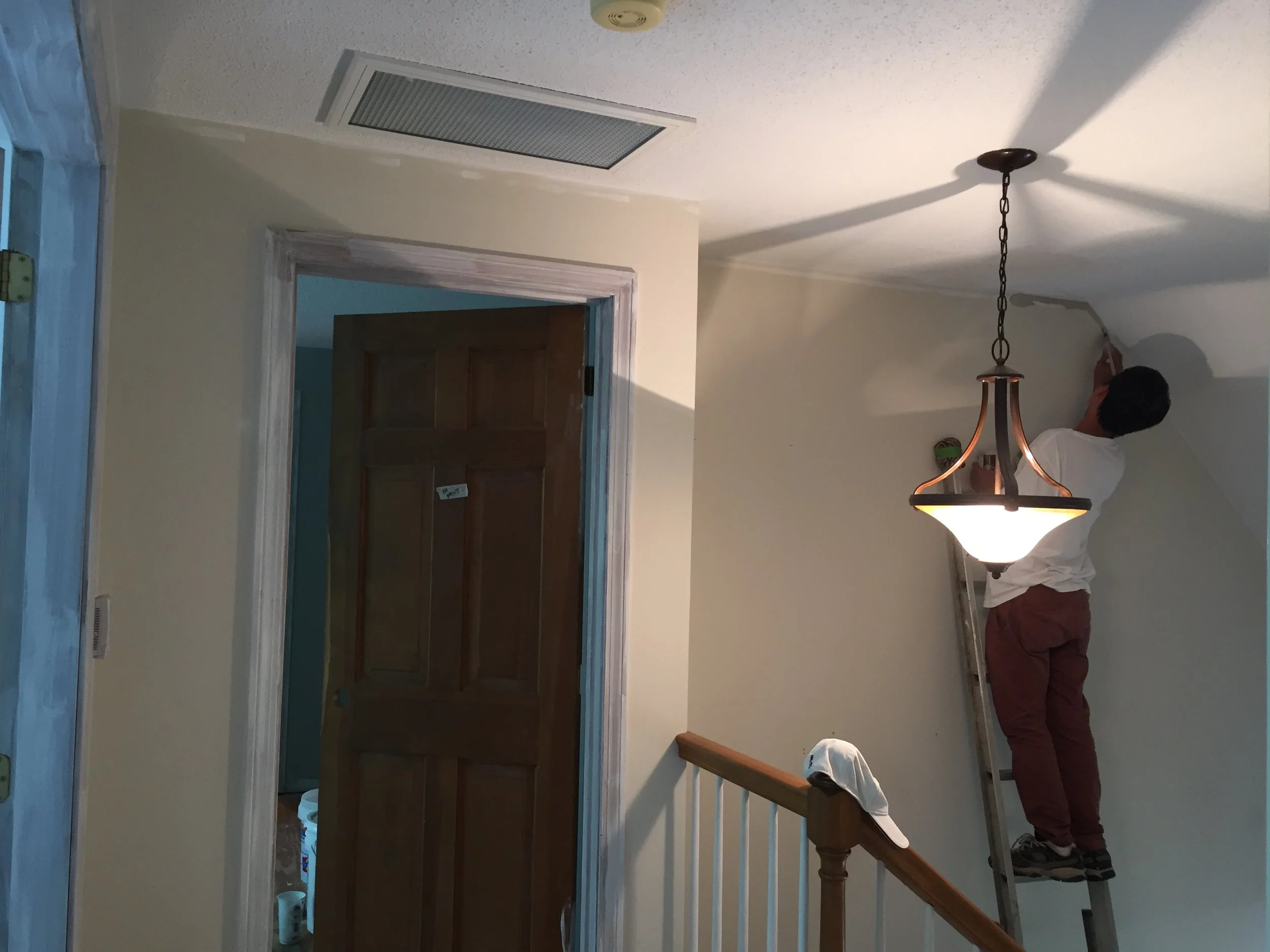 STAIRWELL - PROGRESS PAINT