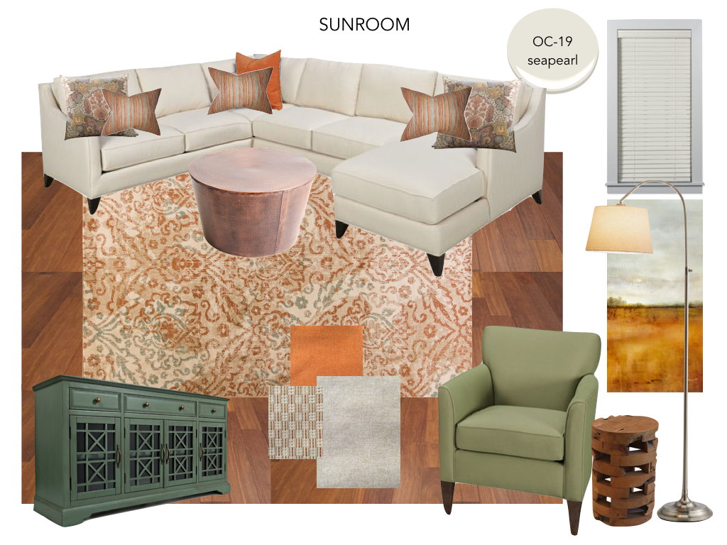 Design Board - Sunroom design
