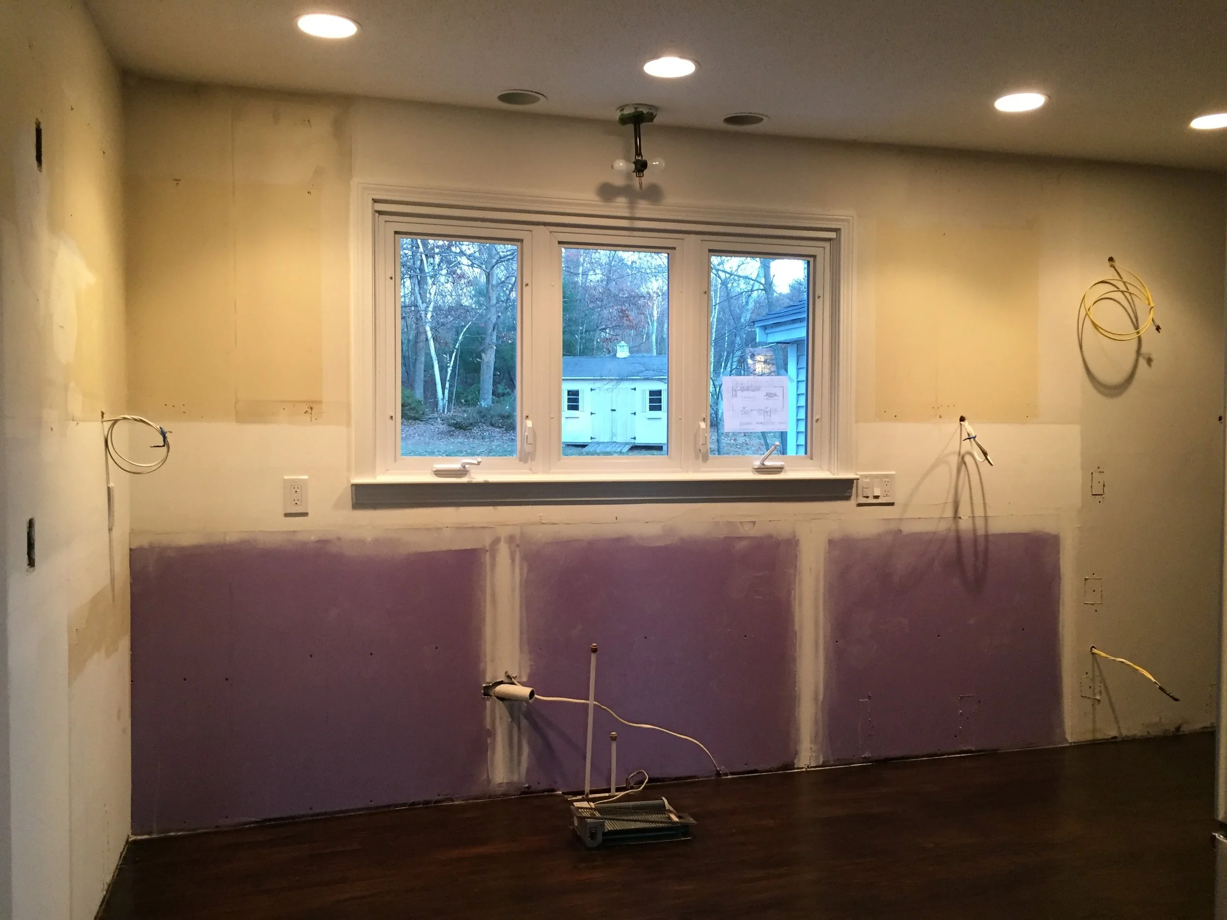 Sink and Stove Wall