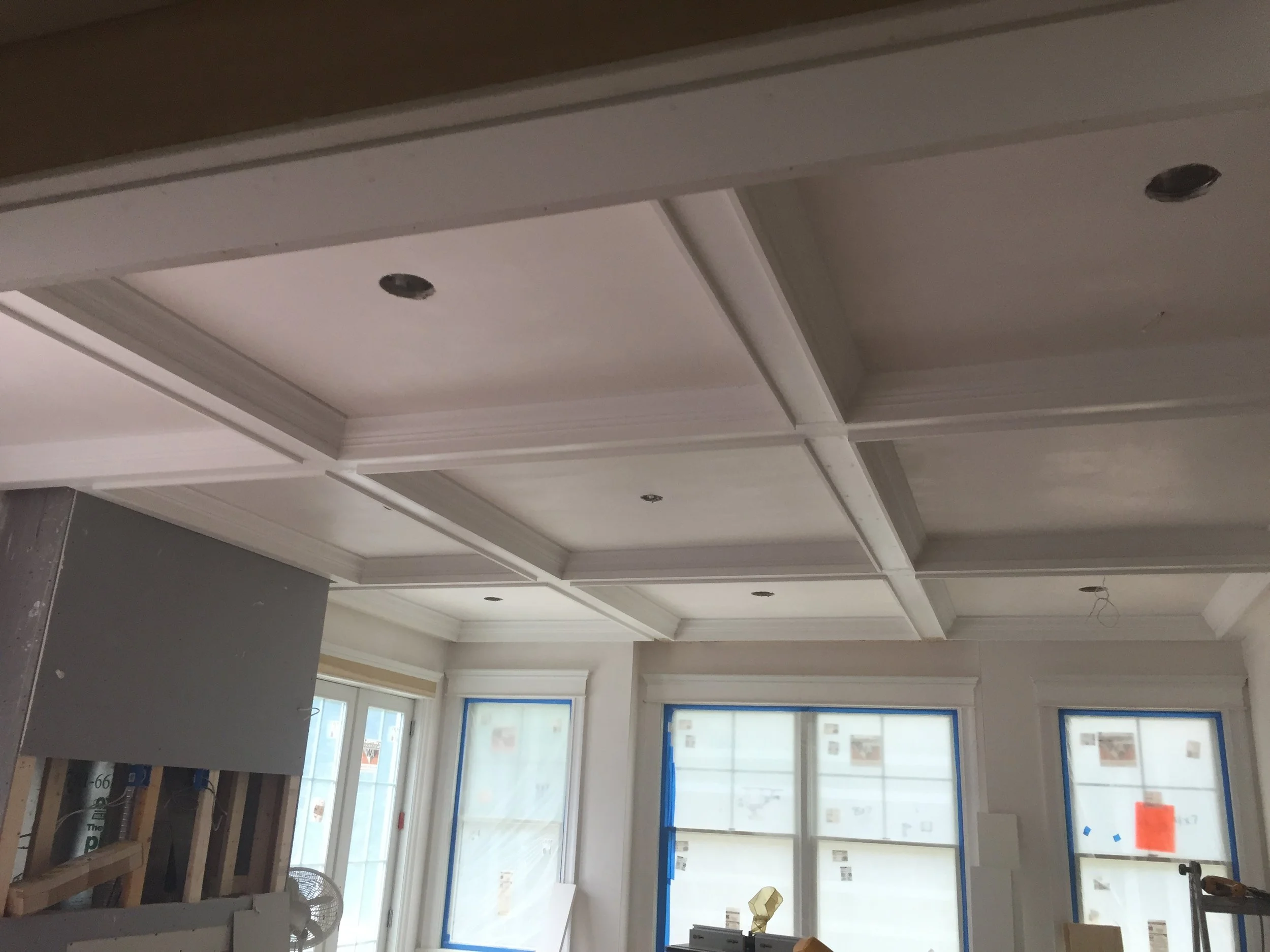 Coffered Ceiling Detail