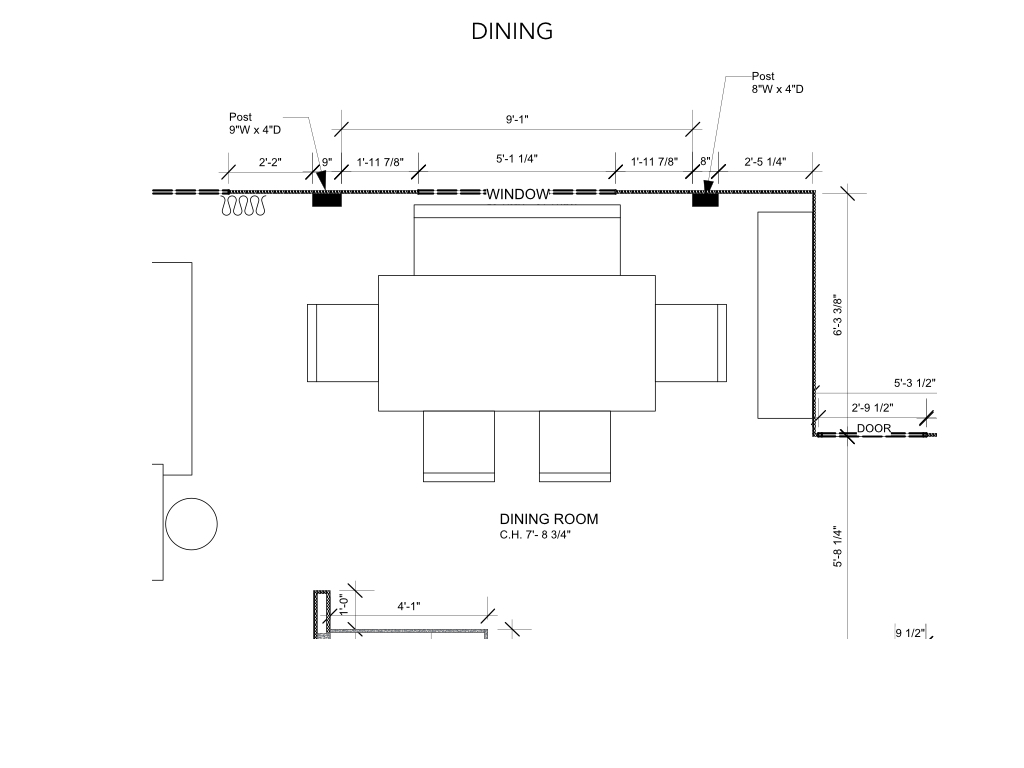 Dining Room Floorplan