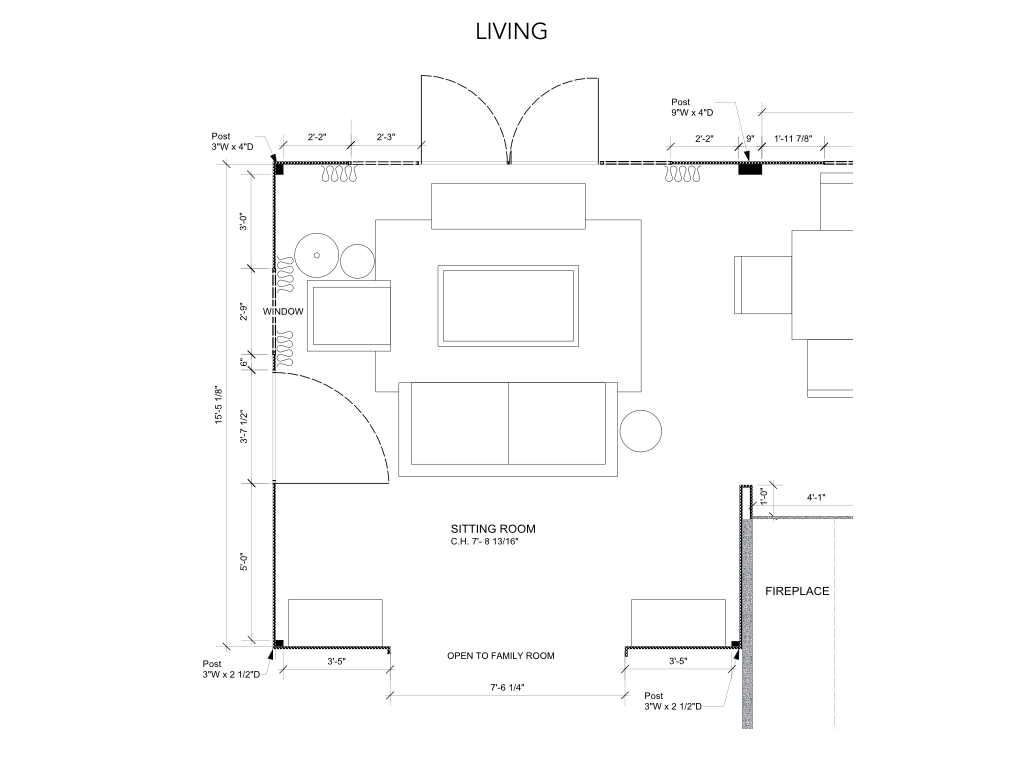 Living Room Floorplan