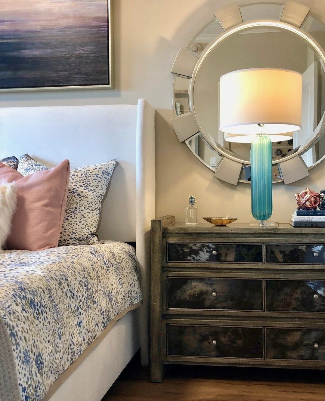 Feminine charm in soft pinks and blues 🩵⁠
.⁠
.⁠
#PelhamNHInteriorDesign #SouthernNHDesign #NHInteriorDesigner