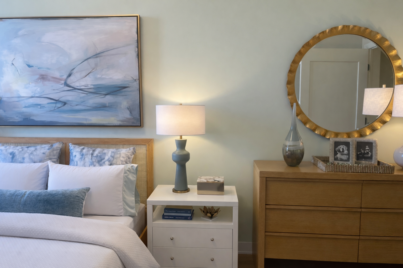 Primary Bedroom Interior Design - Aventura, FL