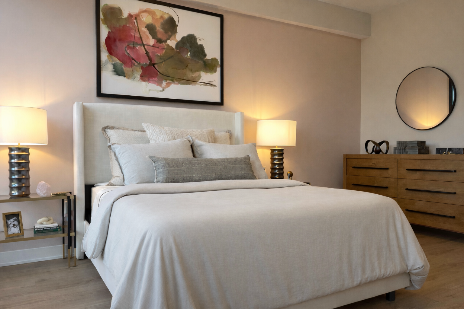 Primary Bedroom Interior Design - Aventura, FL