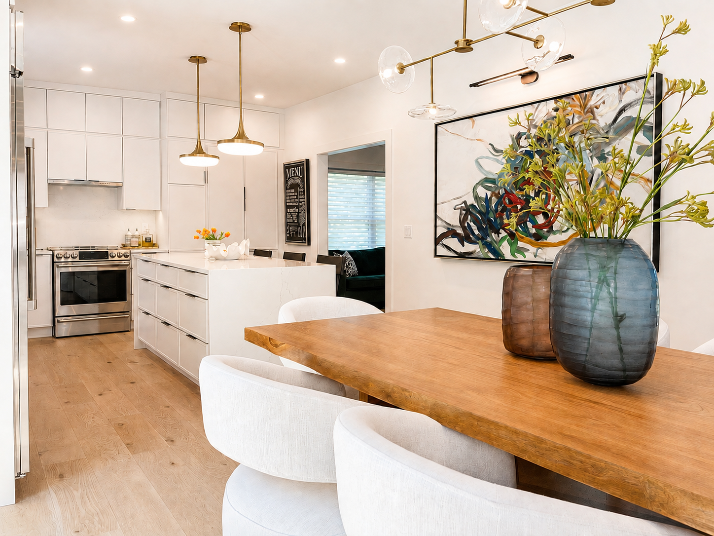 Kitchen and Dining Interior Design - Pelham, NH
