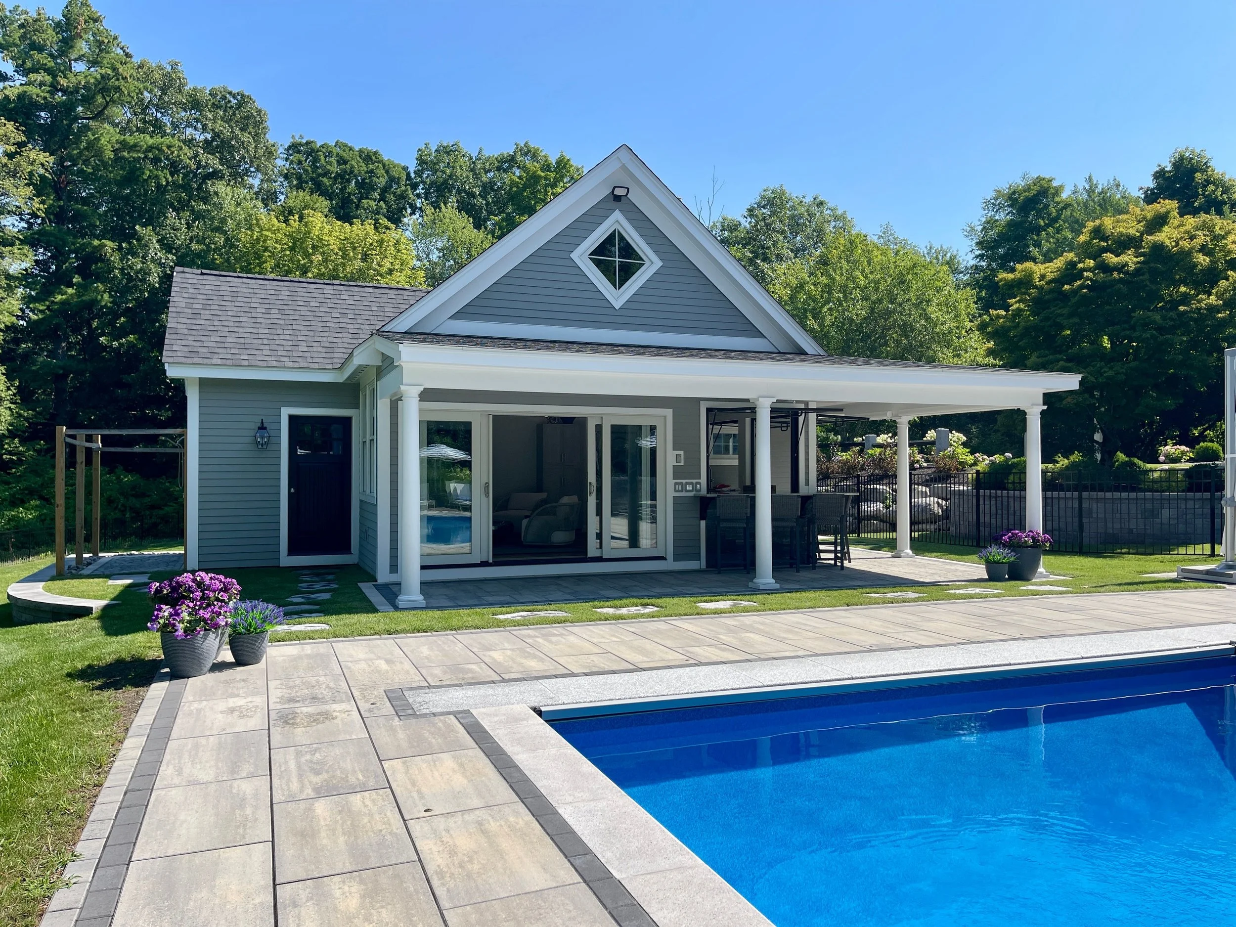 Exterior Design of the Pool House