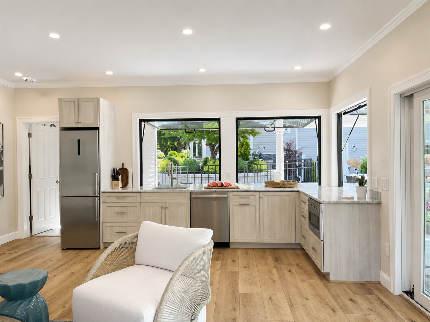 Interior photo of Pool House Interior Design Kitchen
