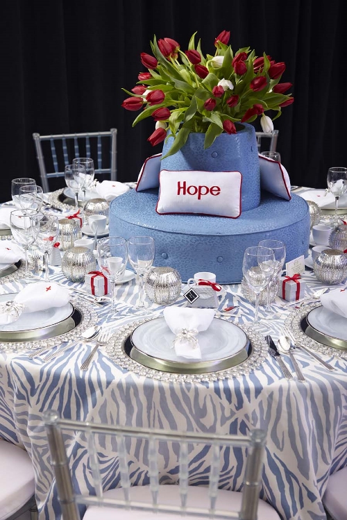 Designed for Red Cross Ball - Greenwich, CT