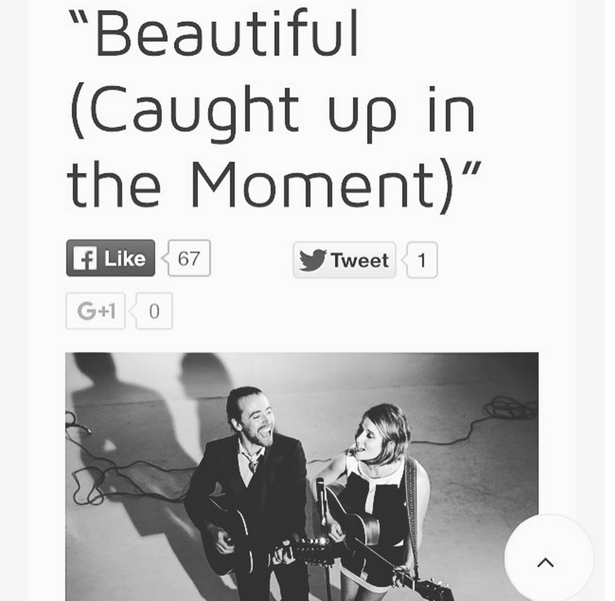 Groundsounds "Nashville folk-pop siblings Pageant premiere “Beautiful (Caught up in the Moment)” Sept 25, 2015