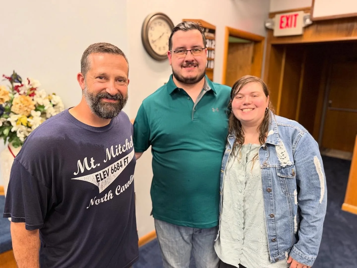 We rejoice today as Colton and Maddie Tyson were baptized into Christ! Please join us in celebrating this beautiful moment! 

God is so good! 💙