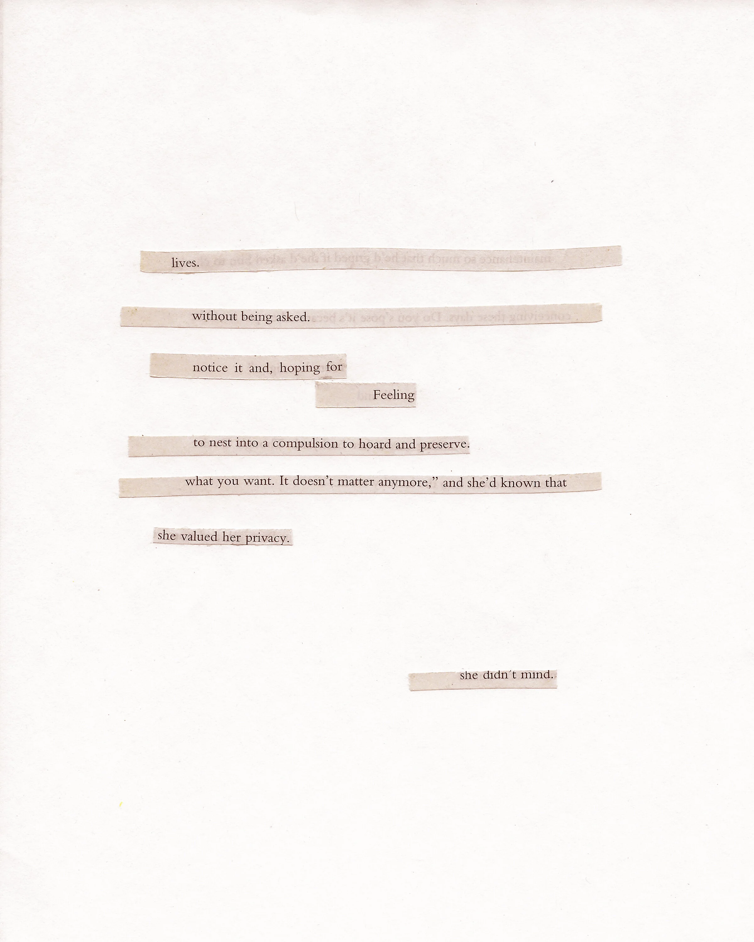 Beginnings, 2019