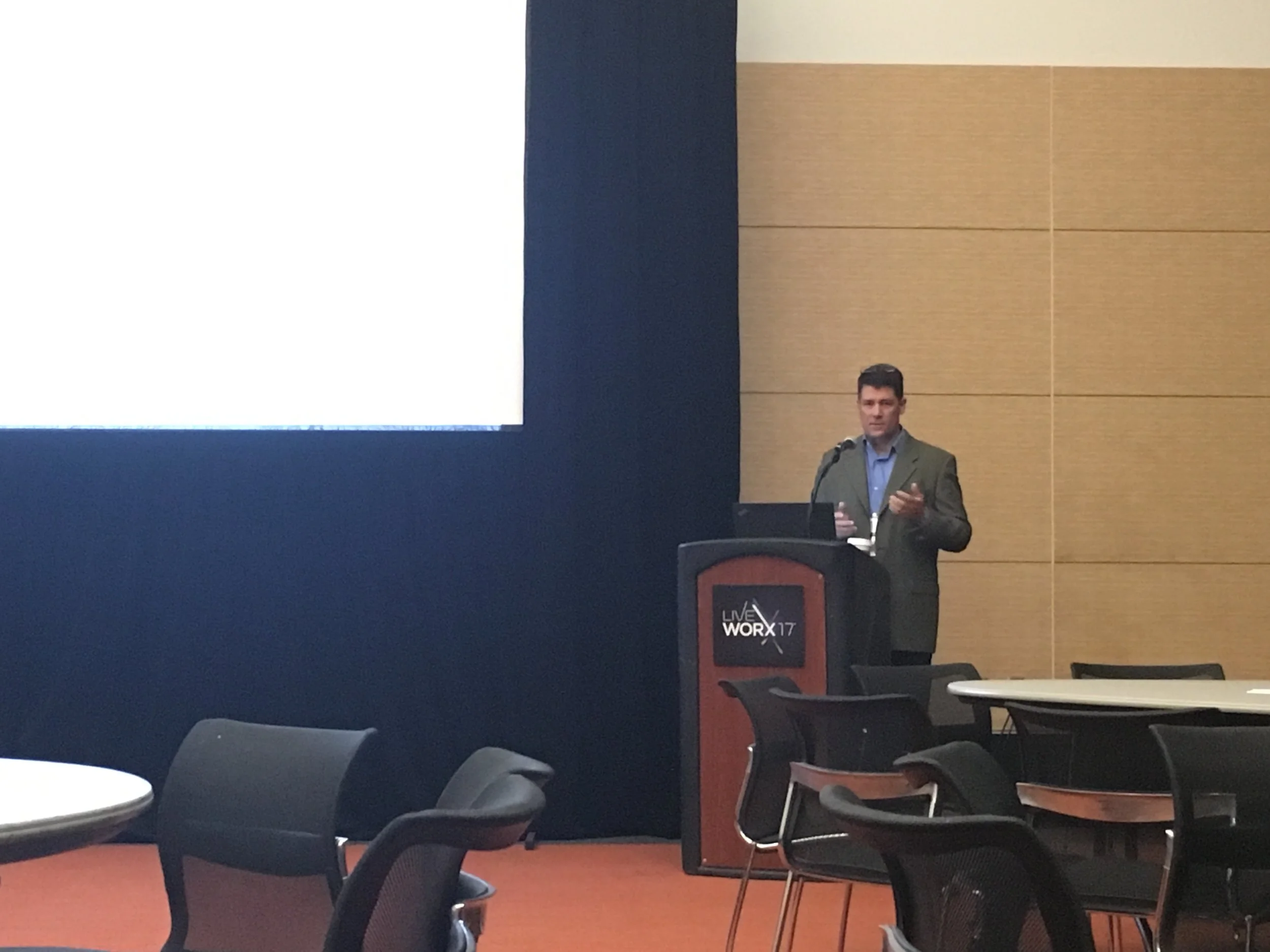 David Kellner presents at LiveWorx