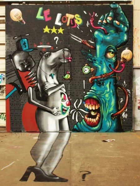 Mars 2010 - Lyon - Monsieur Plume w/ Shamo! 