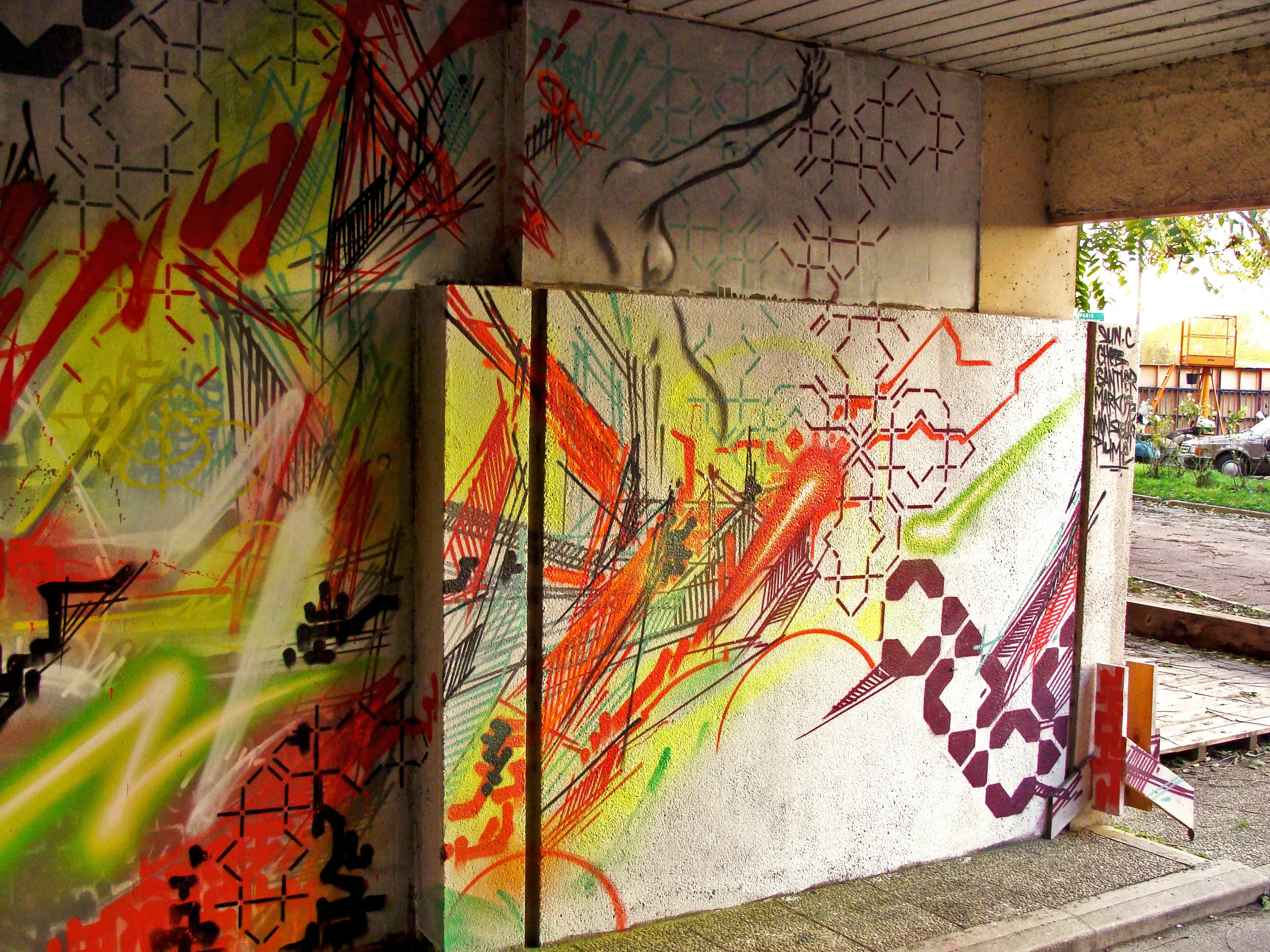 Novembre 2013 - Saint Denis - Monsieur Plume w/ Marko93, Sun C et Cheb Santier