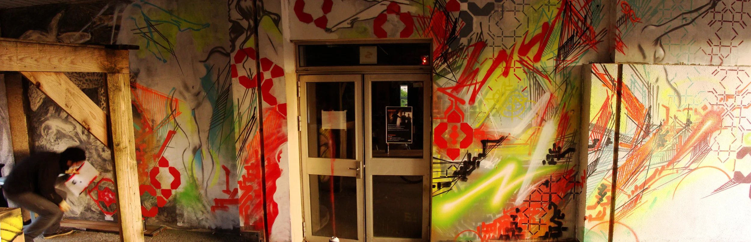 Novembre 2013 - Saint Denis - Monsieur Plume w/ Marko93, Sun C et Cheb Santier