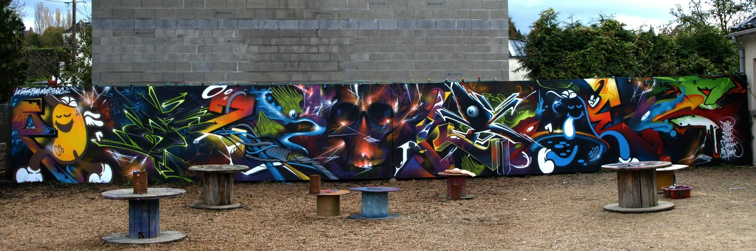 Novembre 2014 - La Belle Rouge - Monsieur Plume w/ Korsak, Easi Oler, Kzper, Drope et Oneslick