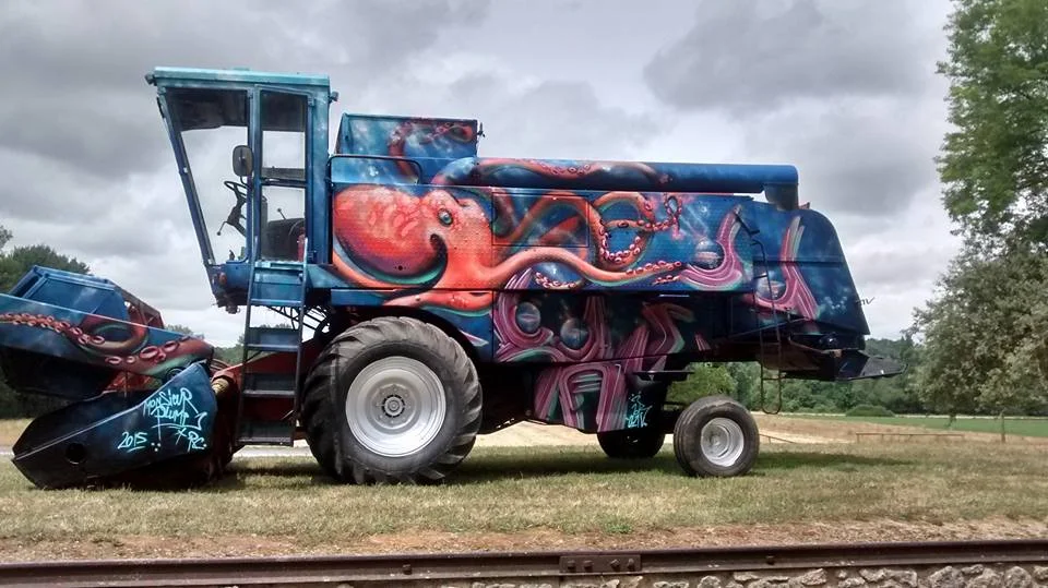 Juin 2015 - Festival Gare à La Rochette - Monsieur Plume w/ Air