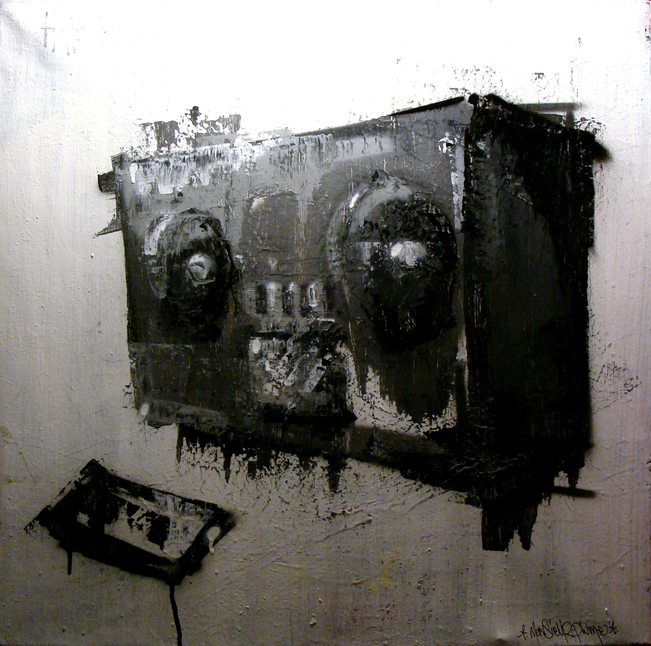 2011 - Technique mixte sur toile - Ghetto Blasé
