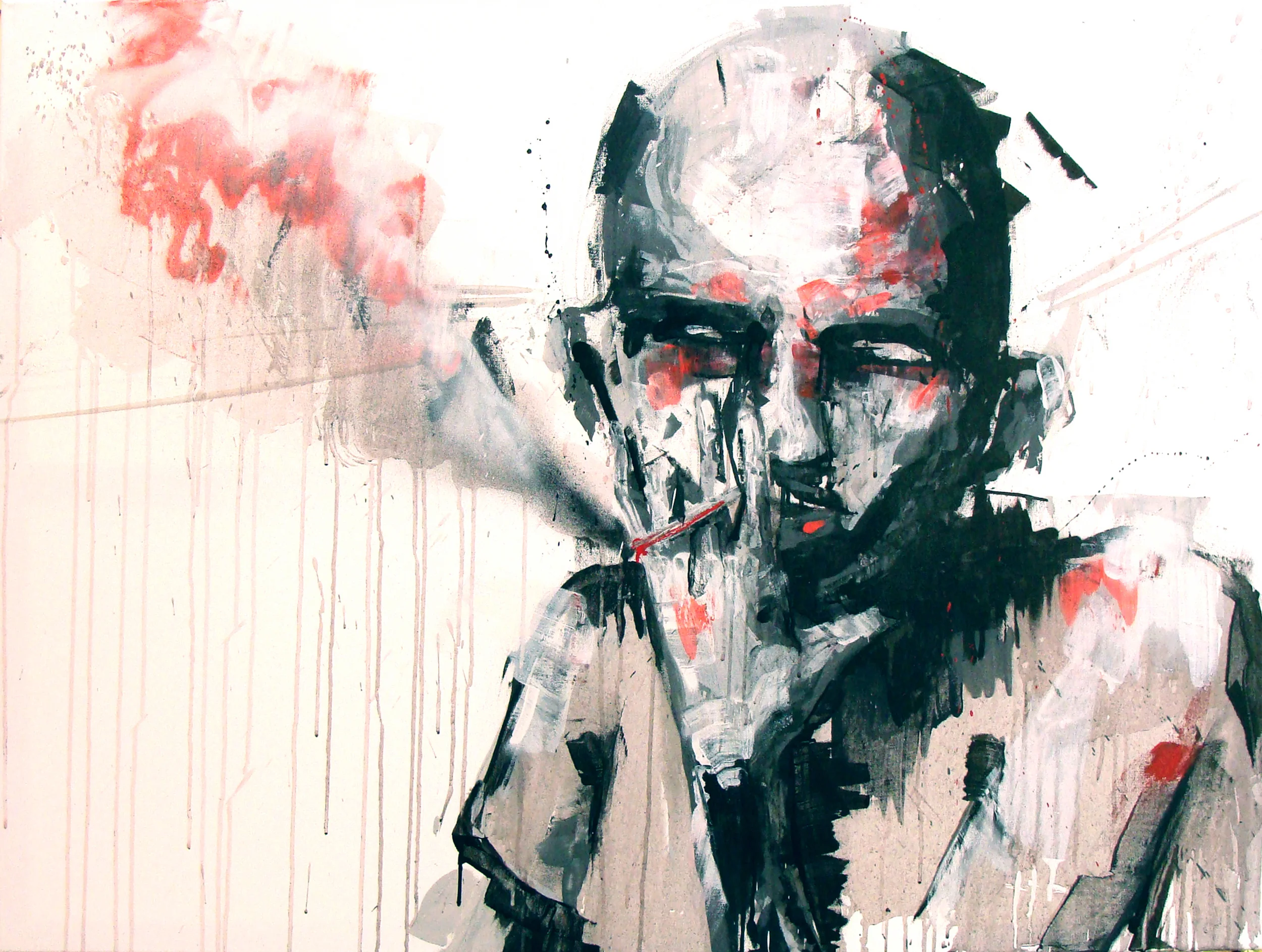Octobre 2012 - Technique mixte sur toile - Fakman 1