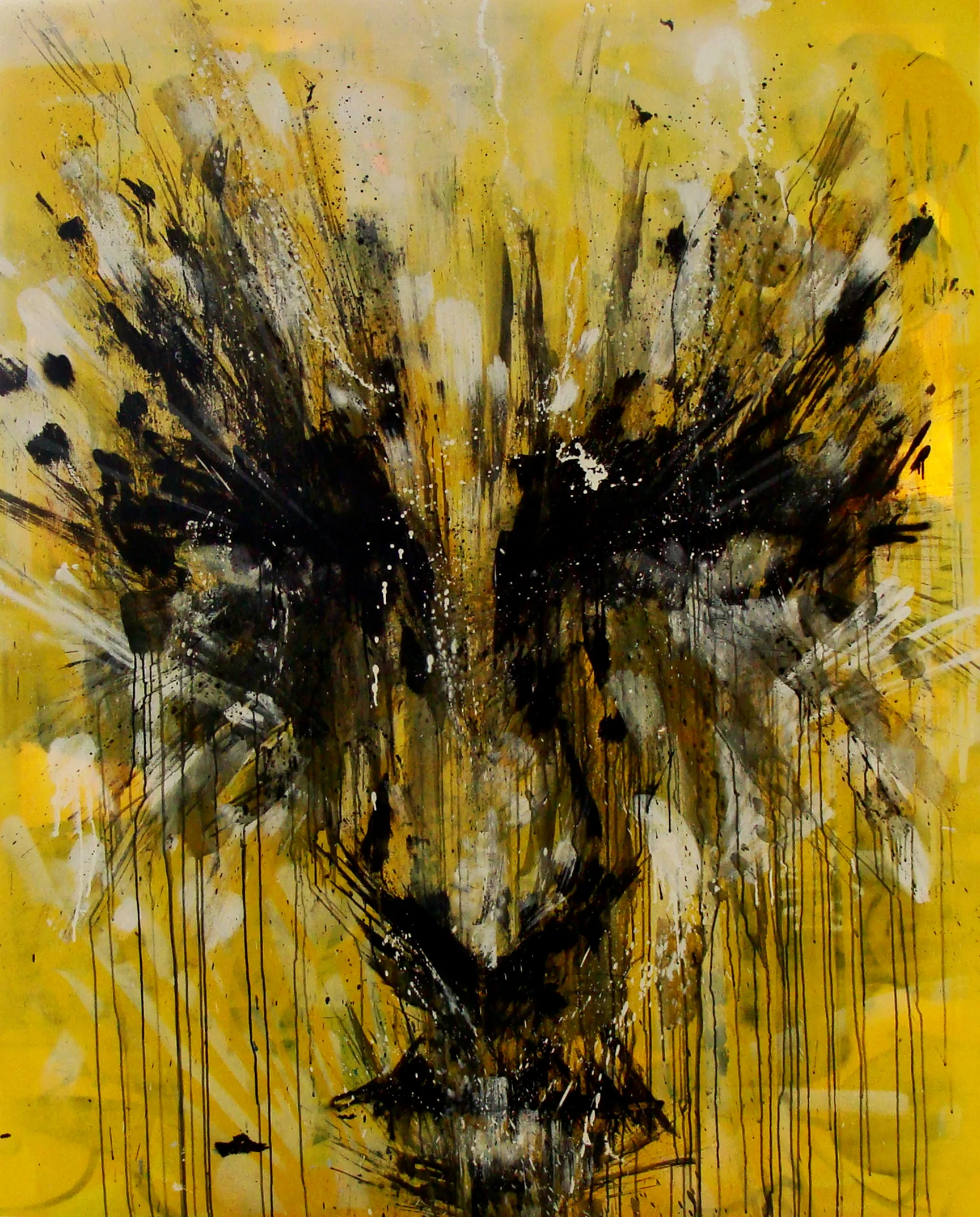 2013 - Technique mixte sur toile - Skuli