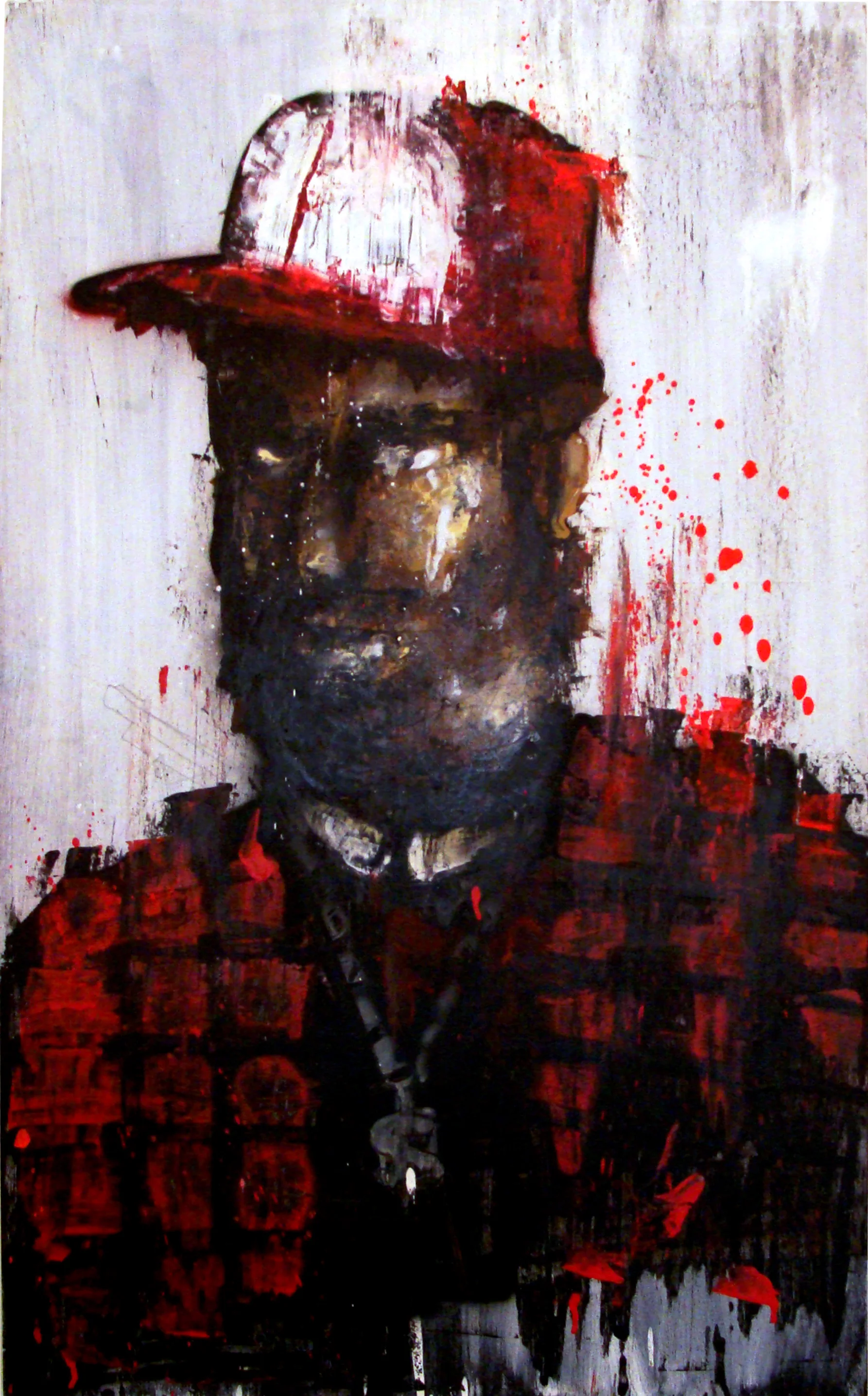 Septembre 2013 - Technique mixte sur bois - L'hiver des érables