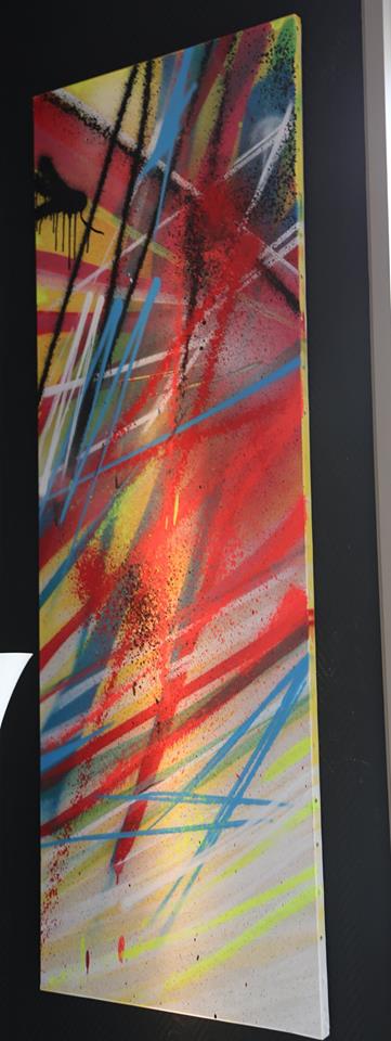Juillet 2015 - Aérosol sur toile