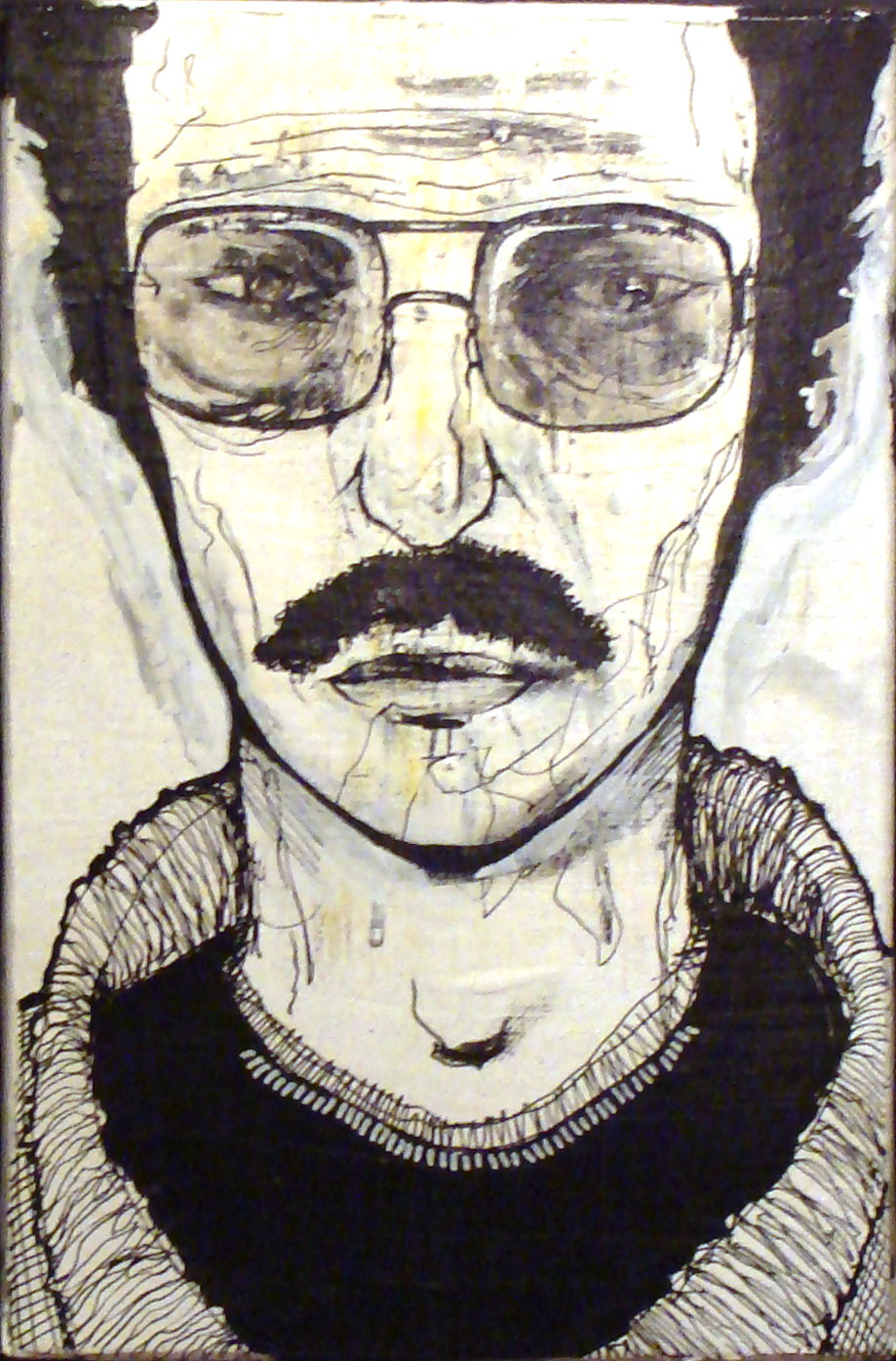 2010 - Technique mixte sur toile - L'infiltré