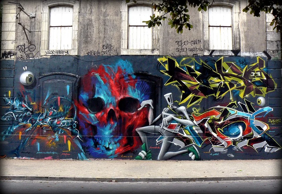 Juillet 2015 - La Rochelle - Monsieur Plume w/ One Slick, Drope, Pisko & Easi Oner