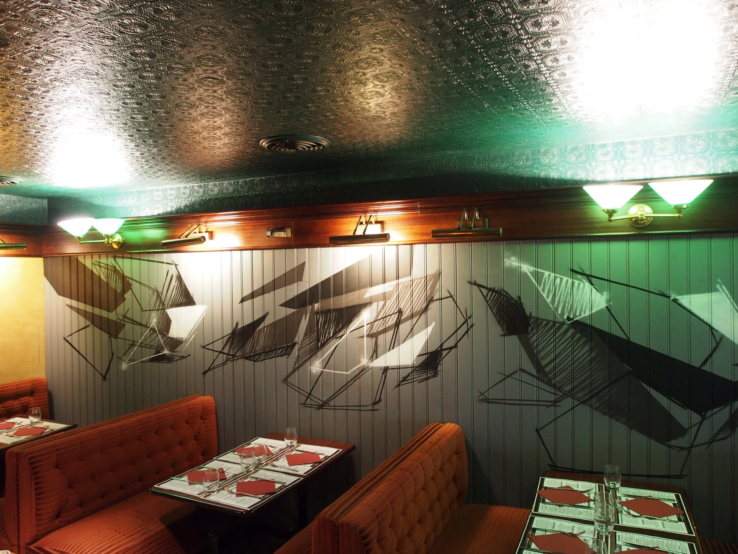 Janvier 2016 - Tours - Déco Restaurant Bar - Monsieur Plume RC OTM