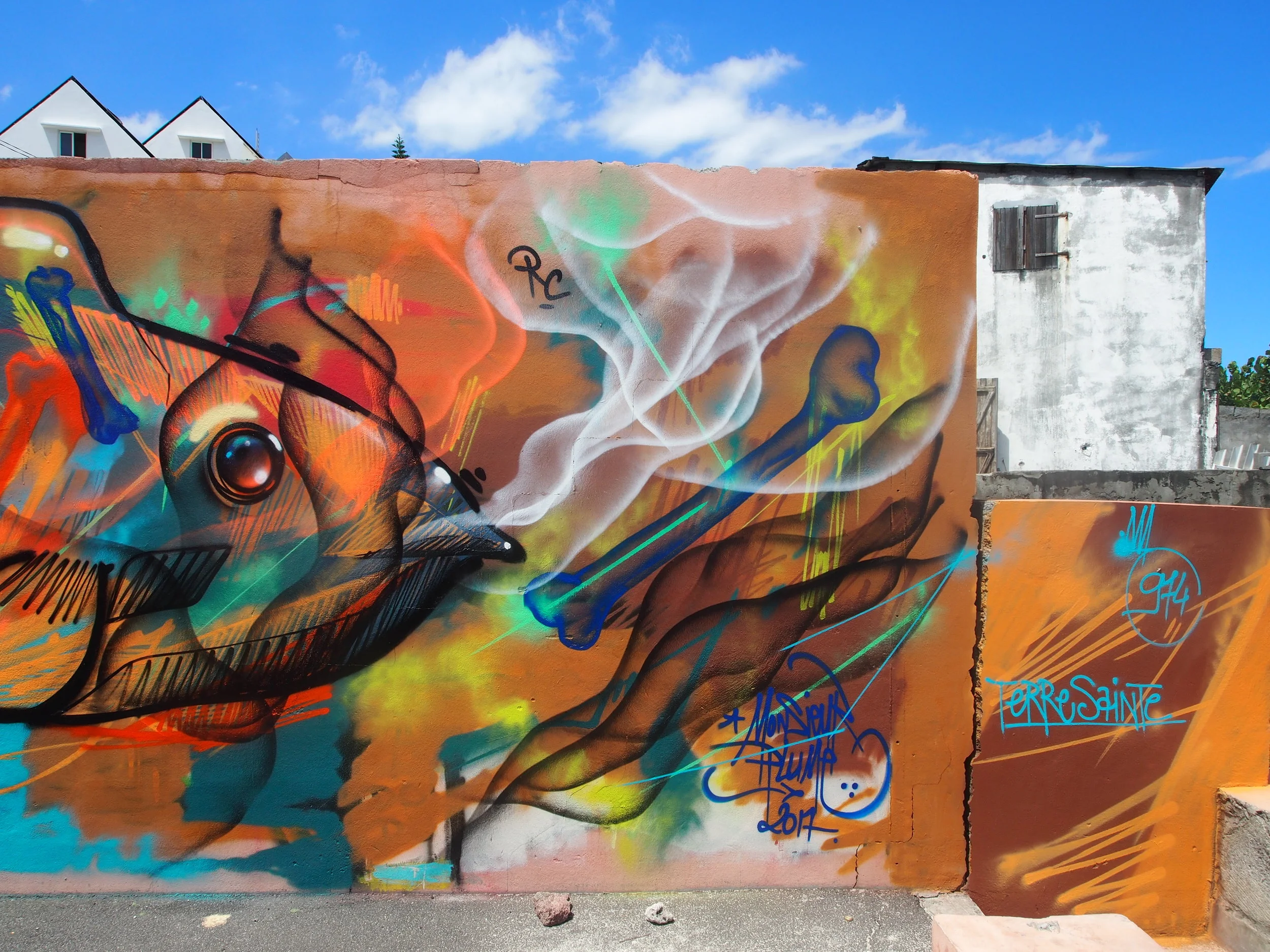 Smoked fish - La Réunion 974 / Terre Sainte - detail