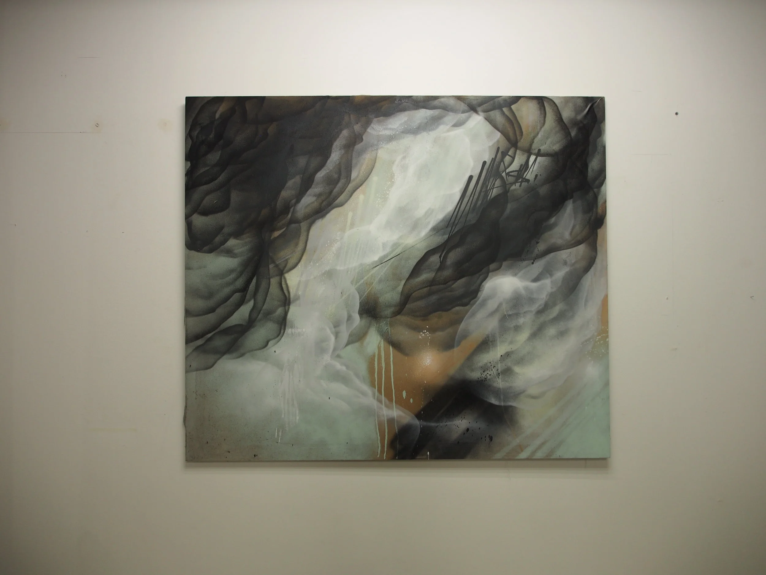 I - 150x170cm - Spray on canvas