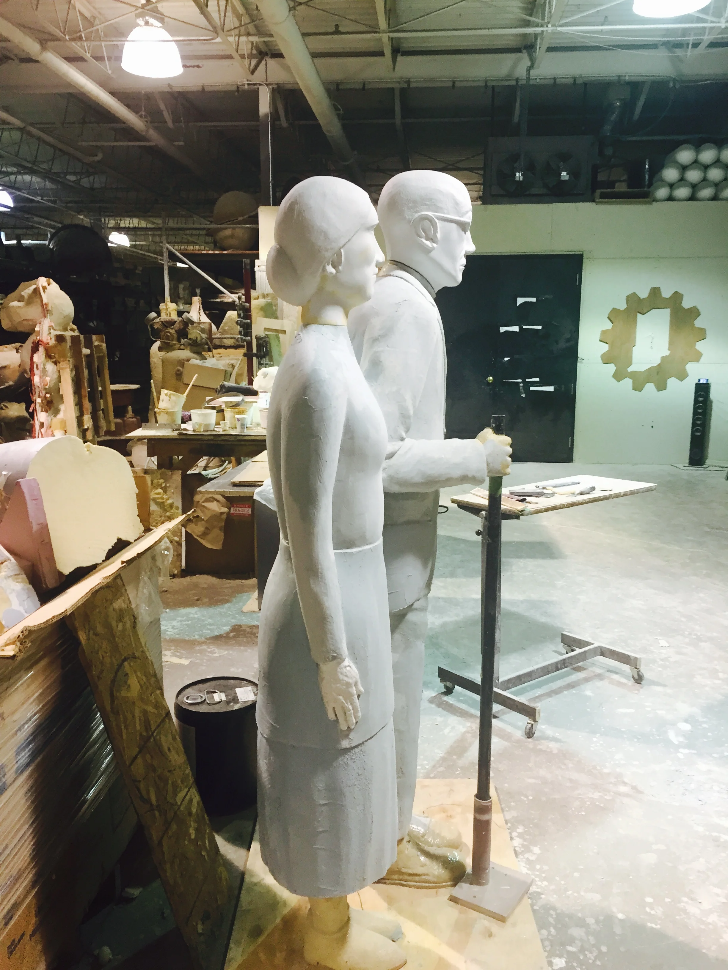 American Gothic Public Art Project (Fiberglass Sculptures) — Chicago