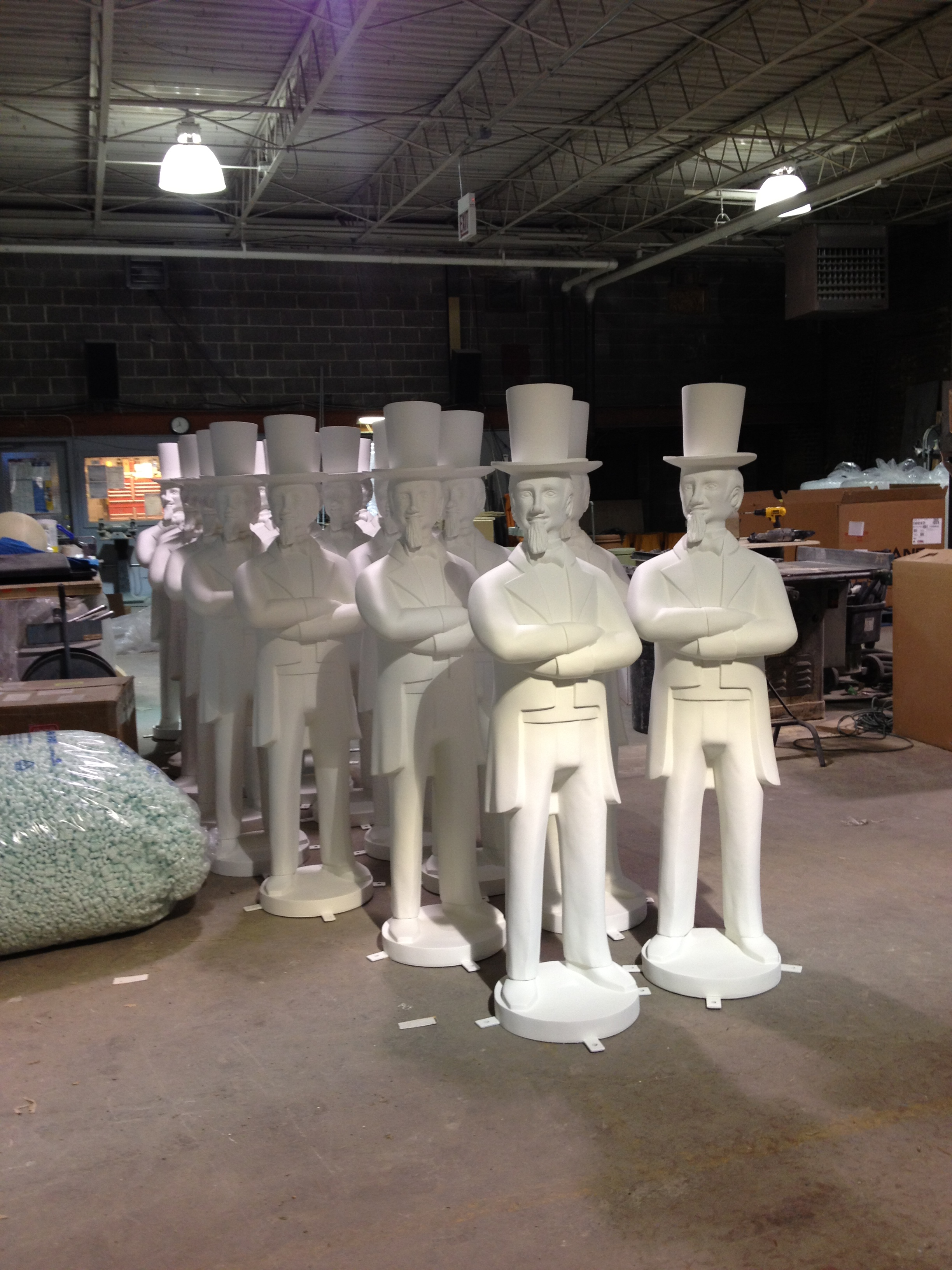 Fiberglass Uncle Sam Statues